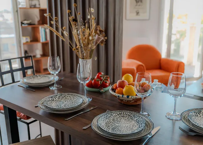 Apartmán Panoramik Hippodrome - 2 Ch - Parking - By Primo Conciergerie Caen